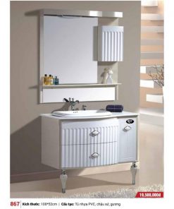 TỦ CHẬU LAVABO TC 867