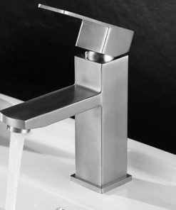 VÒI LAVABO INOX 304 VUÔNG V43